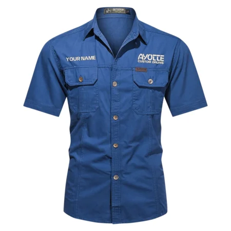 Ayotte Drums Exclusive Logo - Personalized Casual Shirt QTDR240425A1AYT