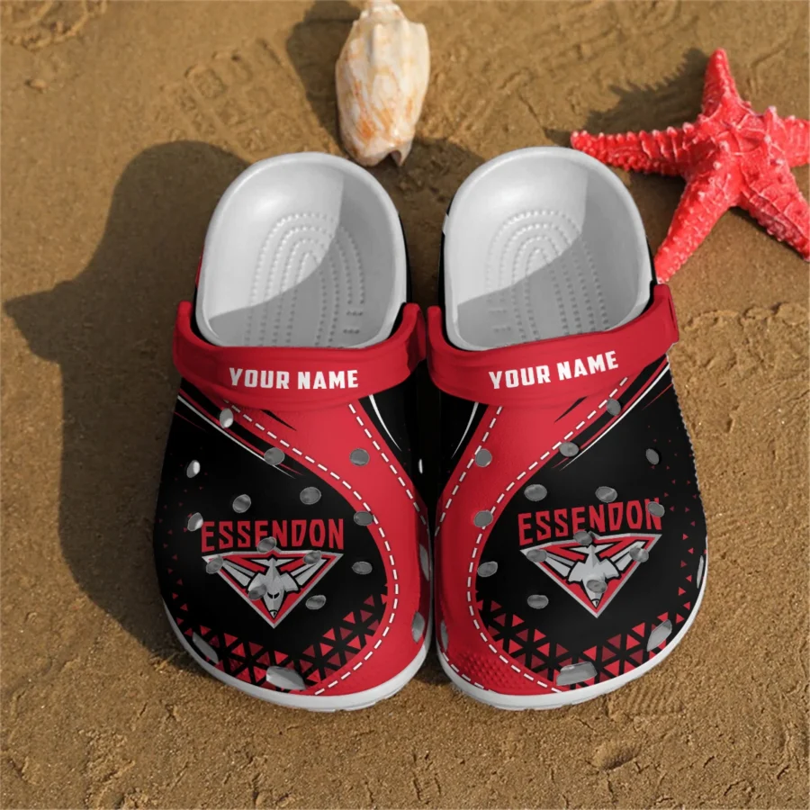 Essendon Bombers Australian Football League Exclusive Logo Crocs HOVA210525AFL08ESS - Image 2