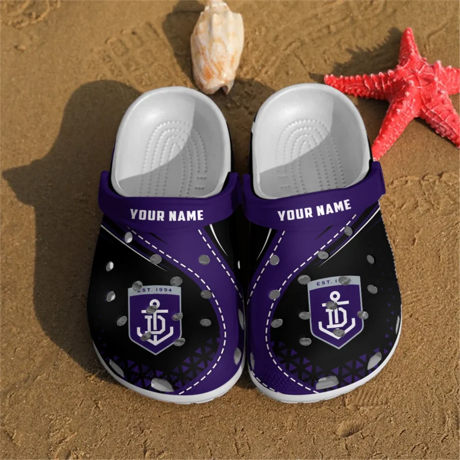 Fremantle Dockers Australian Football League Exclusive Logo Crocs HOVA210525AFL08FRE - Image 2