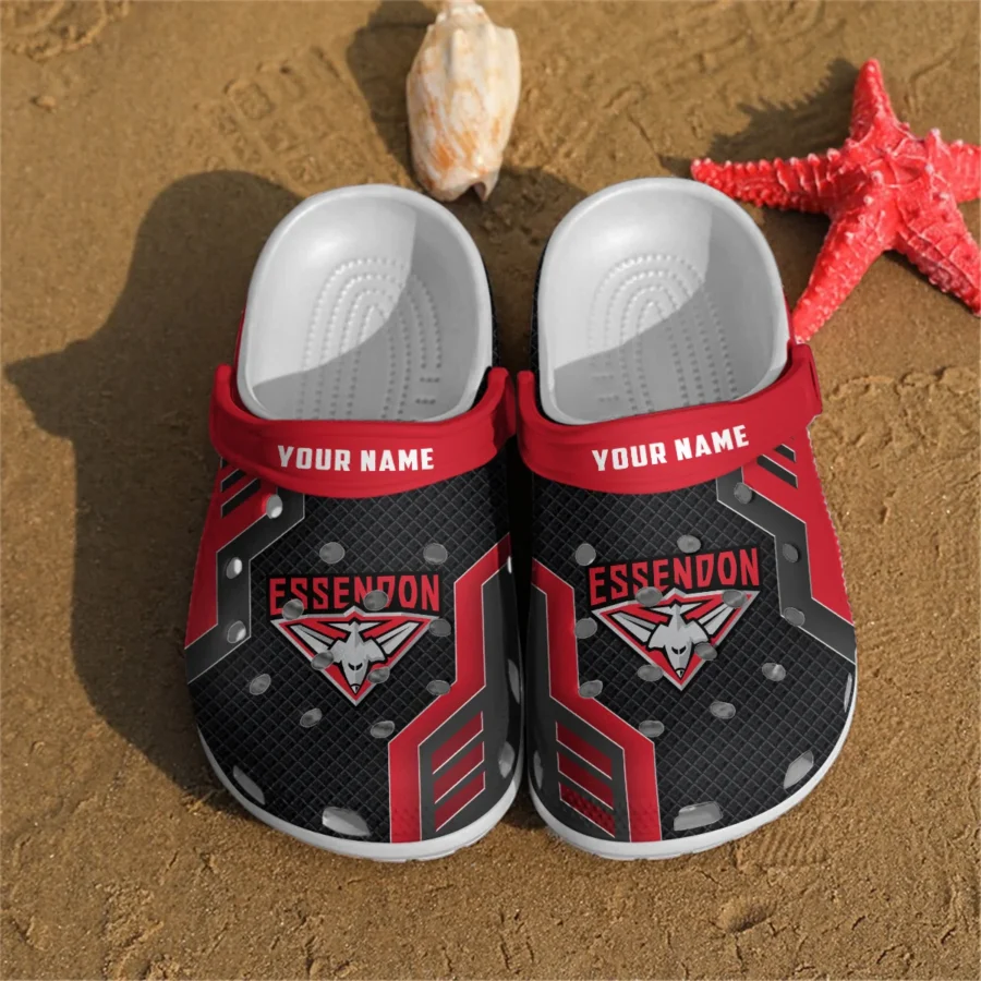 Essendon Bombers Australian Football League Exclusive Logo Crocs HOVA210525AFL09ESS - Image 2