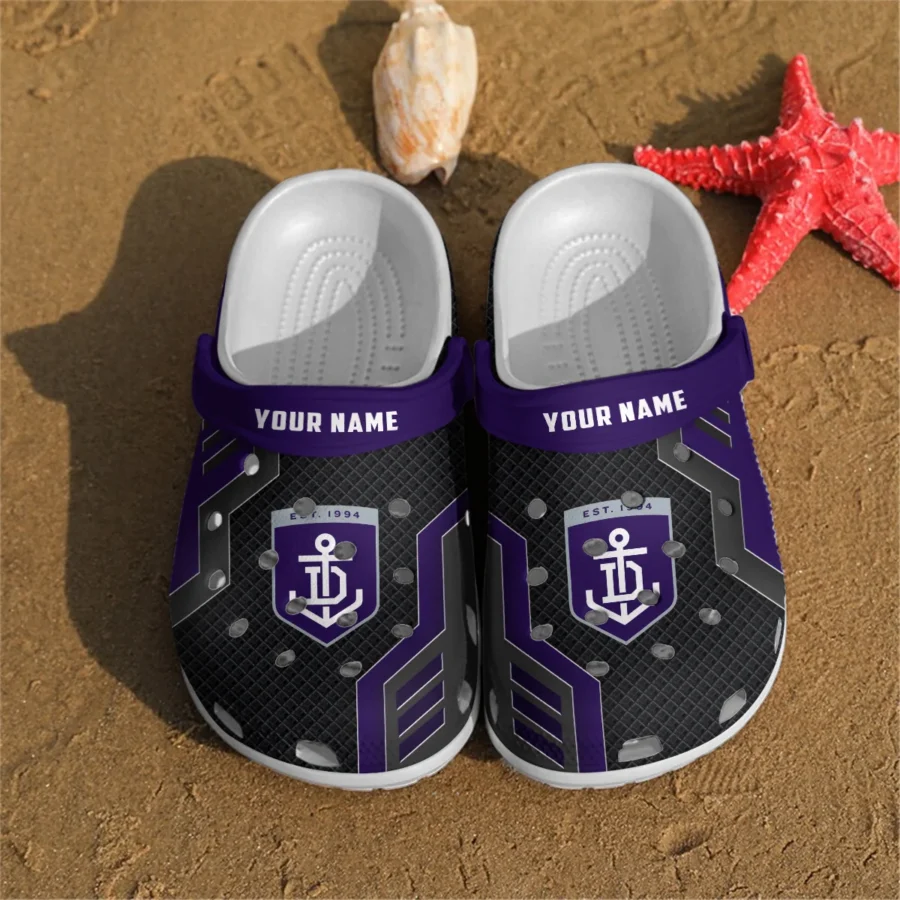 Fremantle Dockers Australian Football League Exclusive Logo Crocs HOVA210525AFL09FRE - Image 2