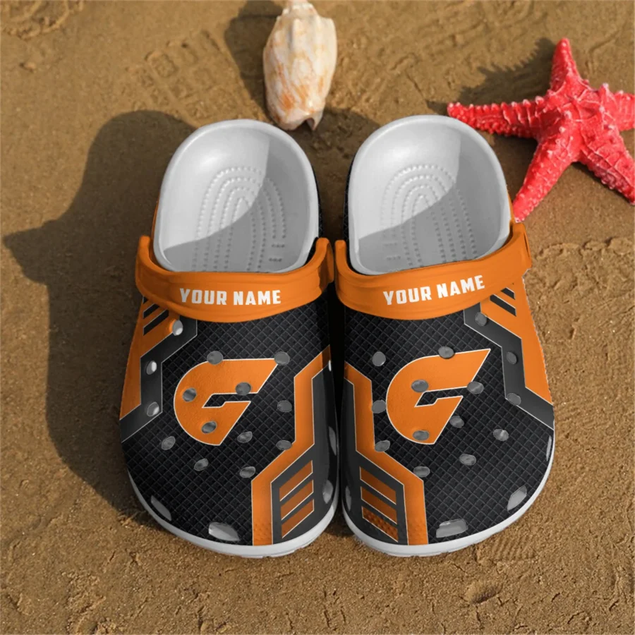GWS Giants Australian Football League Exclusive Logo Crocs HOVA210525AFL09GWS - Image 2
