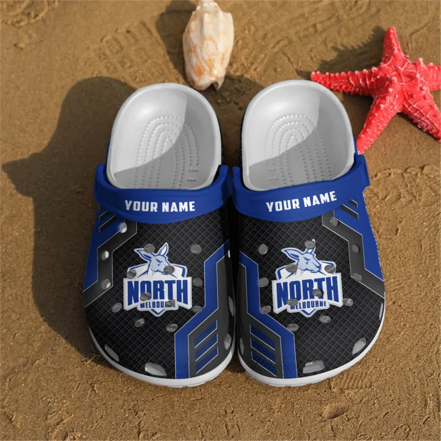North Melbourne Kangaroos Australian Football League Exclusive Logo Crocs HOVA210525AFL09NMFC - Image 2