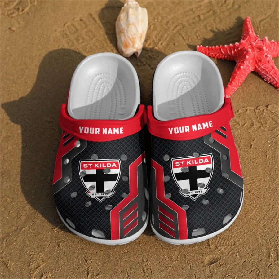 St Kilda Saints Australian Football League Exclusive Logo Crocs HOVA210525AFL09STK - Image 2