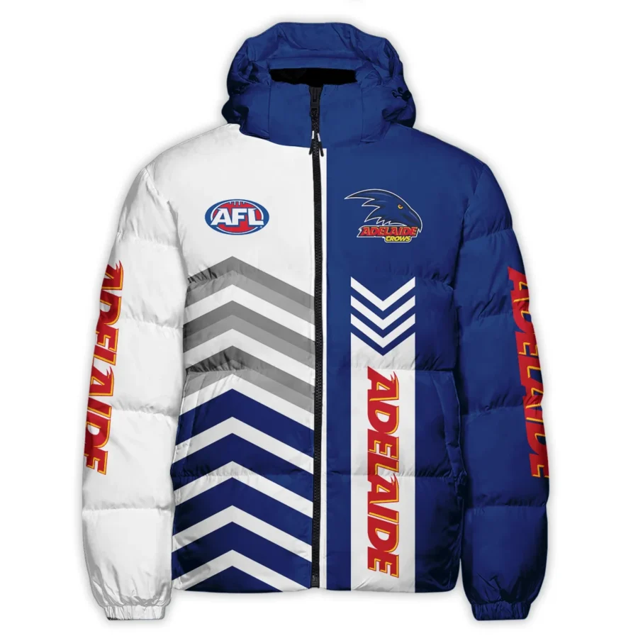 Adelaide Crows Australian Football League Exclusive Logo Down & Puffer Jackets All Over Prints HOAFL230525DPJ01ADEL