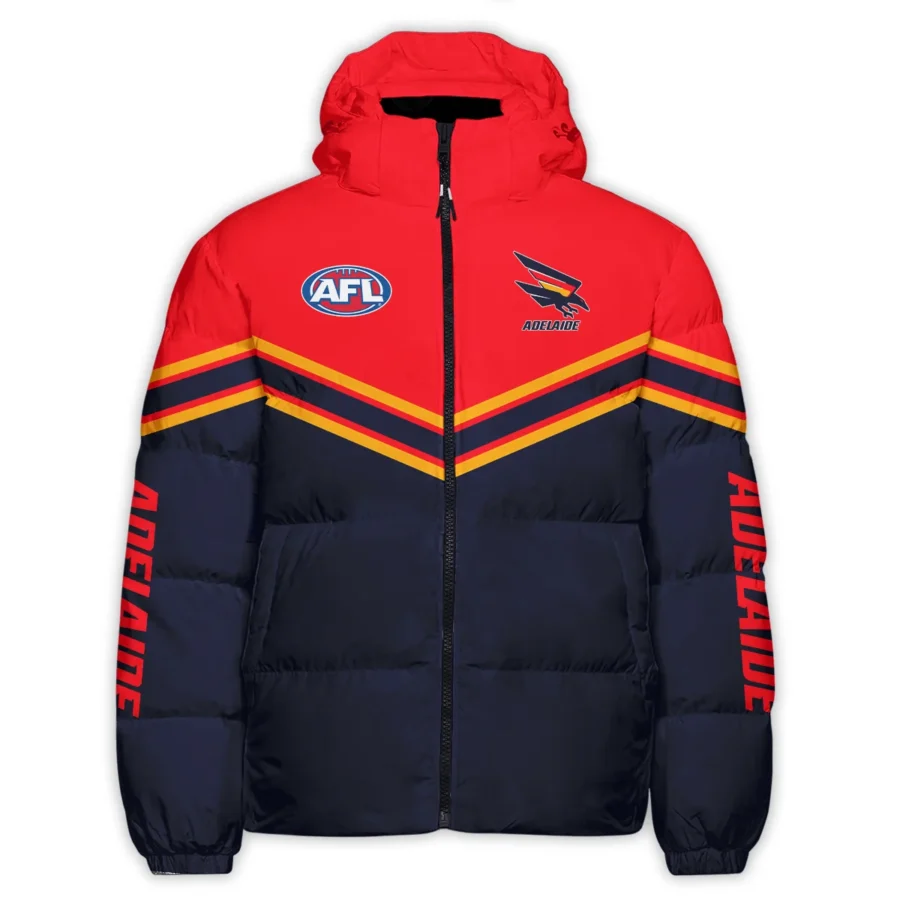 Adelaide Crows Australian Football League Exclusive Logo Down & Puffer Jackets All Over Prints HOAFL240525DPJ01ADEL - Image 2