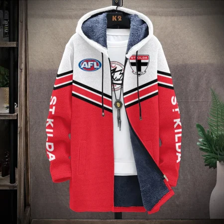 St Kilda Saints Australian Football League Exclusive Logo Fleece Windbreaker HOAFL240525FW01STK