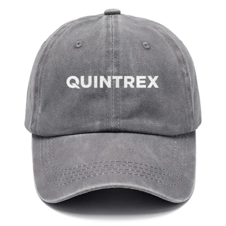 Quintrex Fishing AU Exclusive Logo Washed Cotton Baseball Cap - Printed With Box HOFS070525AU1QTX
