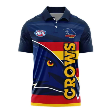 Adelaide Crows Australian Football League Exclusive Logo Polo Shirt HOAFL130525A02ADELPL