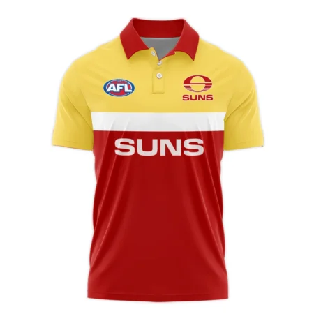 Gold Coast SUNS Australian Football League Exclusive Logo Polo Shirt HOAFL140525A01GCFCPL