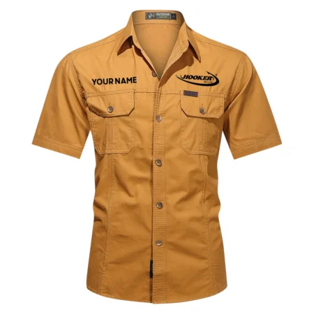 Hooker Boats Fishing AU Exclusive Logo Casual Shirt HOFS060525AU1HOO