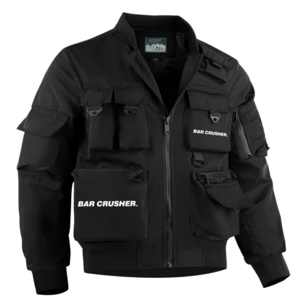 Bar Crusher Fishing AU Exclusive Logo Tactical Cargo Jacket HOFS150525A01BCR