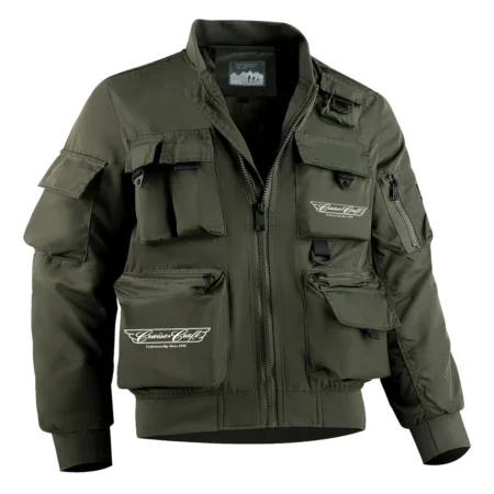 CruiseCraft Fishing AU Exclusive Logo Tactical Cargo Jacket HOFS150525A01CCB