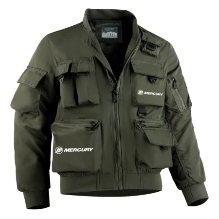 Mercury Marine Fishing AU Exclusive Logo Tactical Cargo Jacket HOFS150525A01MCM