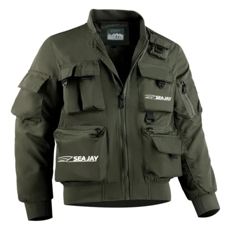 Sea Jay Fishing AU Exclusive Logo Tactical Cargo Jacket HOFS150525A01SJB