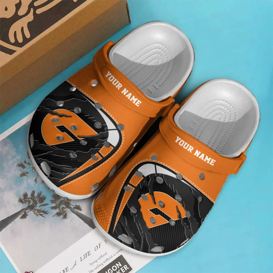 GWS Giants Australian Football League Exclusive Logo Crocs HOVA210525AFL07GWS - Image 3