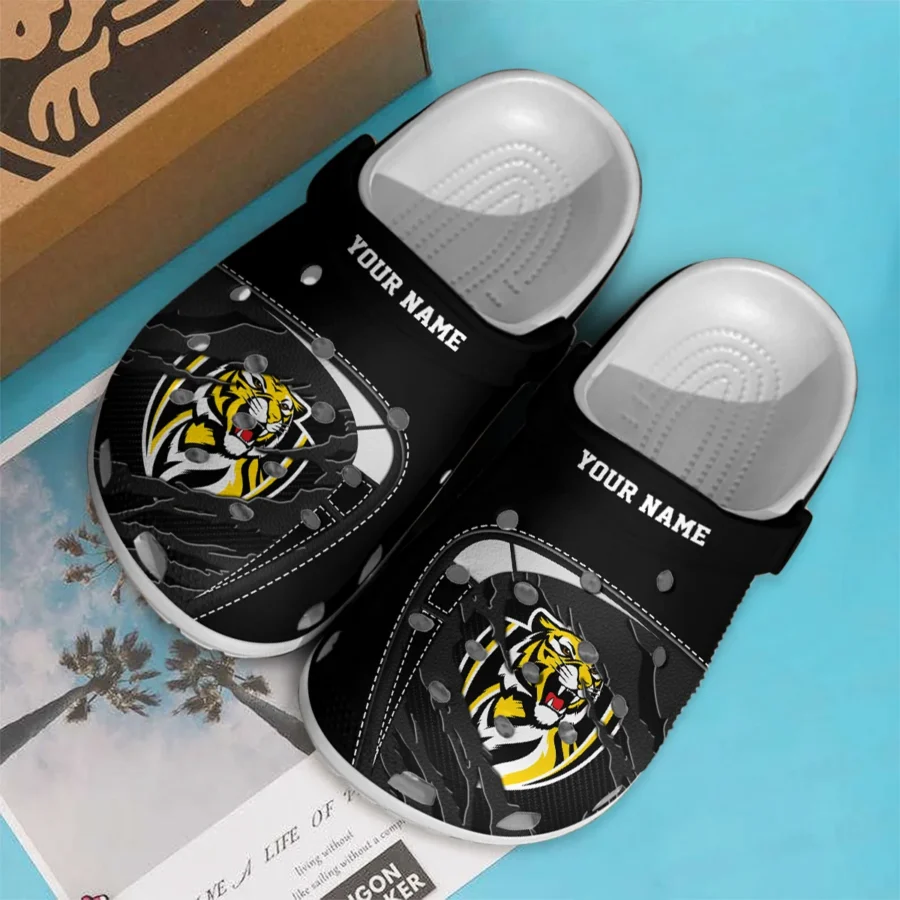 Richmond Tigers Australian Football League Exclusive Logo Crocs HOVA210525AFL07RICH - Image 3