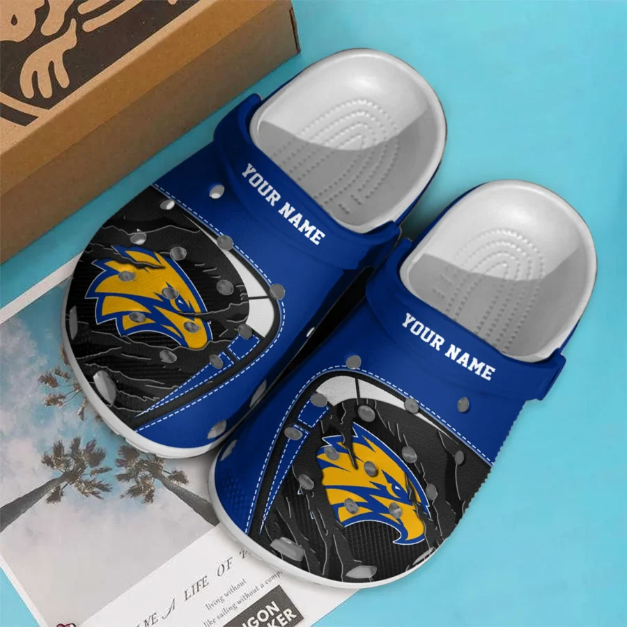 West Coast Eagles Australian Football League Exclusive Logo Crocs HOVA210525AFL07WCE - Image 3