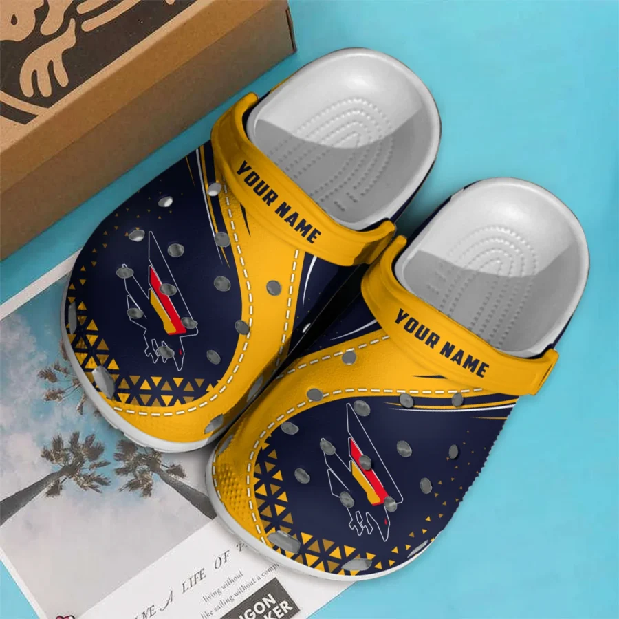 Adelaide Crows Australian Football League Exclusive Logo Crocs HOVA210525AFL08ADEL - Image 3