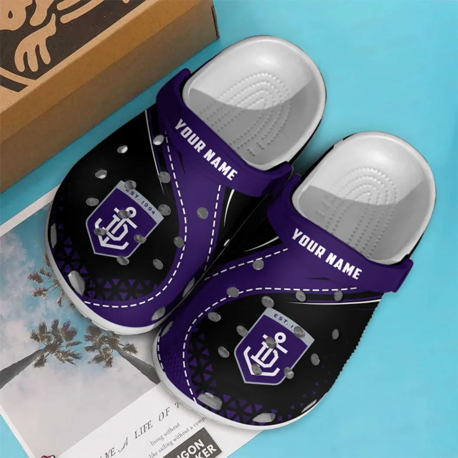 Fremantle Dockers Australian Football League Exclusive Logo Crocs HOVA210525AFL08FRE - Image 3