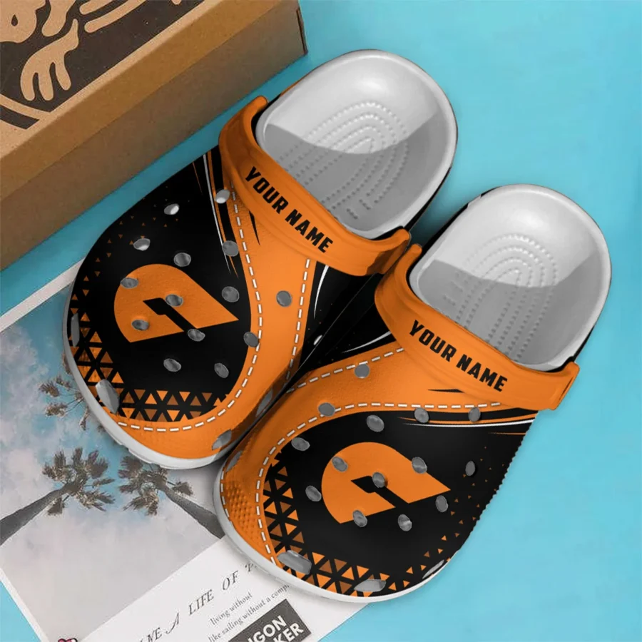 GWS Giants Australian Football League Exclusive Logo Crocs HOVA210525AFL08GWS - Image 3