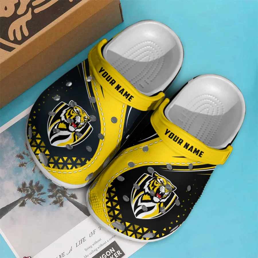 Richmond Tigers Australian Football League Exclusive Logo Crocs HOVA210525AFL08RICH - Image 3