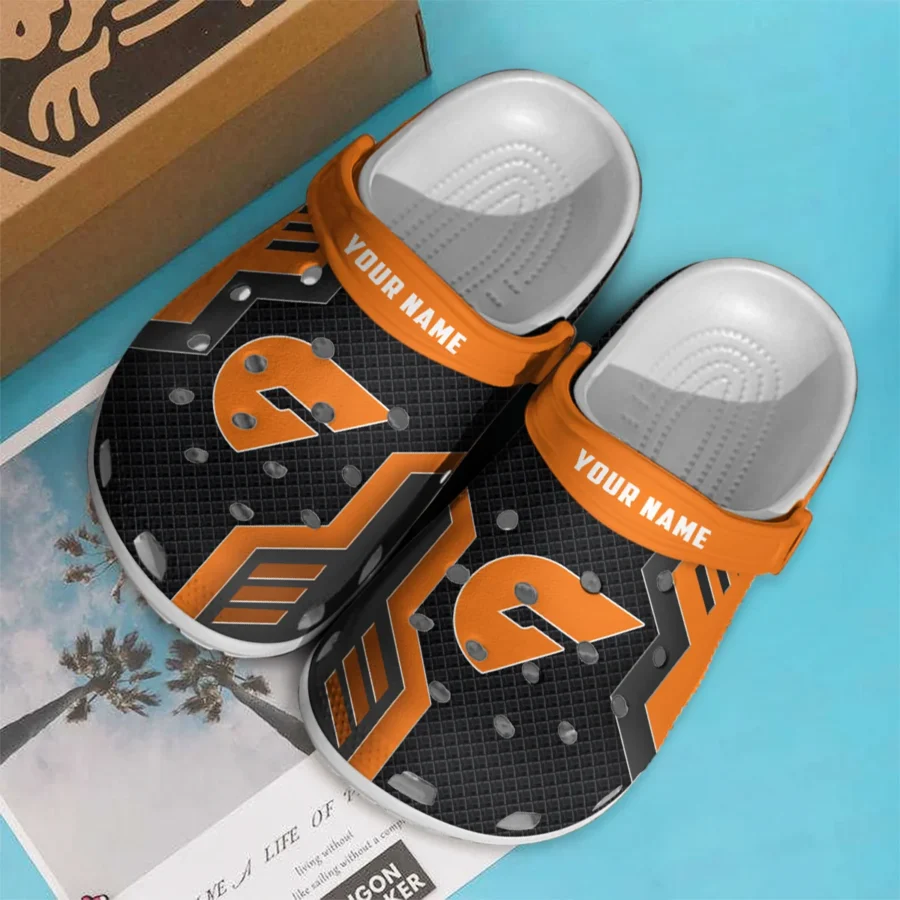 GWS Giants Australian Football League Exclusive Logo Crocs HOVA210525AFL09GWS - Image 3