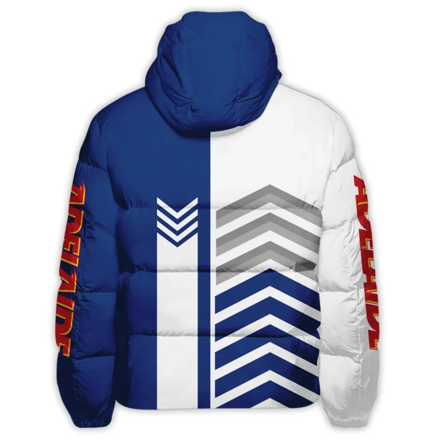 Adelaide Crows Australian Football League Exclusive Logo Down & Puffer Jackets All Over Prints HOAFL230525DPJ01ADEL - Image 2