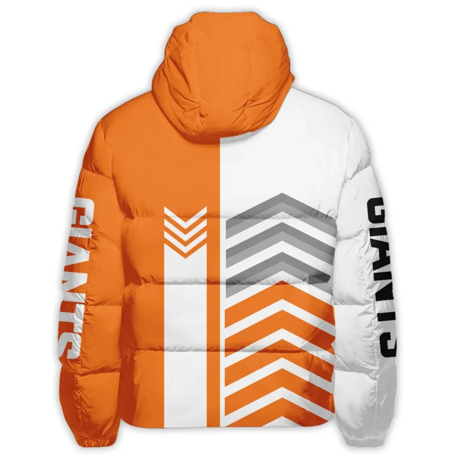 GWS Giants Australian Football League Exclusive Logo Down & Puffer Jackets All Over Prints HOAFL230525DPJ01GWS - Image 2