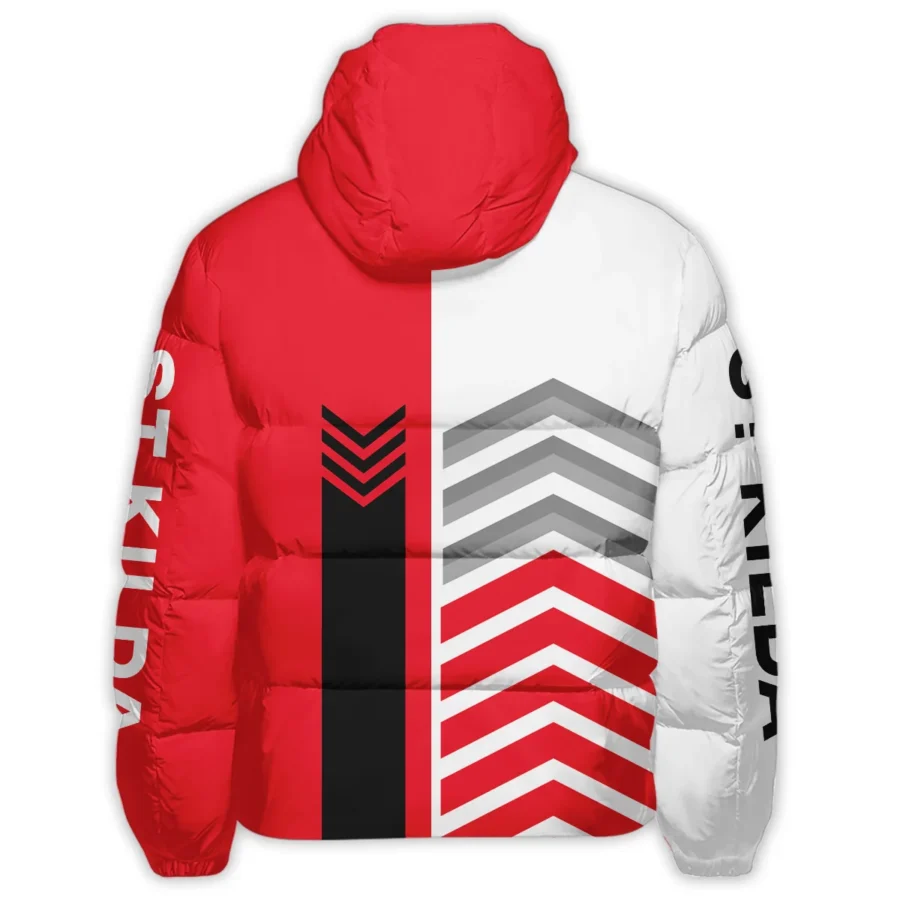 St Kilda Saints Australian Football League Exclusive Logo Down & Puffer Jackets All Over Prints HOAFL230525DPJ01STK - Image 2