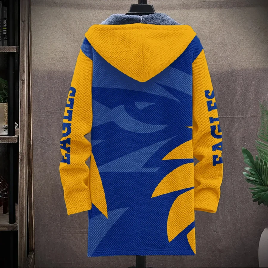 West Coast Eagles Australian Football League Exclusive Logo Fleece Windbreaker HOAFL130525FW01WCE - Image 2