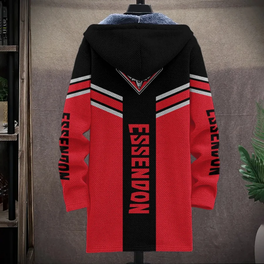Essendon Bombers Australian Football League Exclusive Logo Fleece Windbreaker HOAFL240525FW01ESS - Image 2