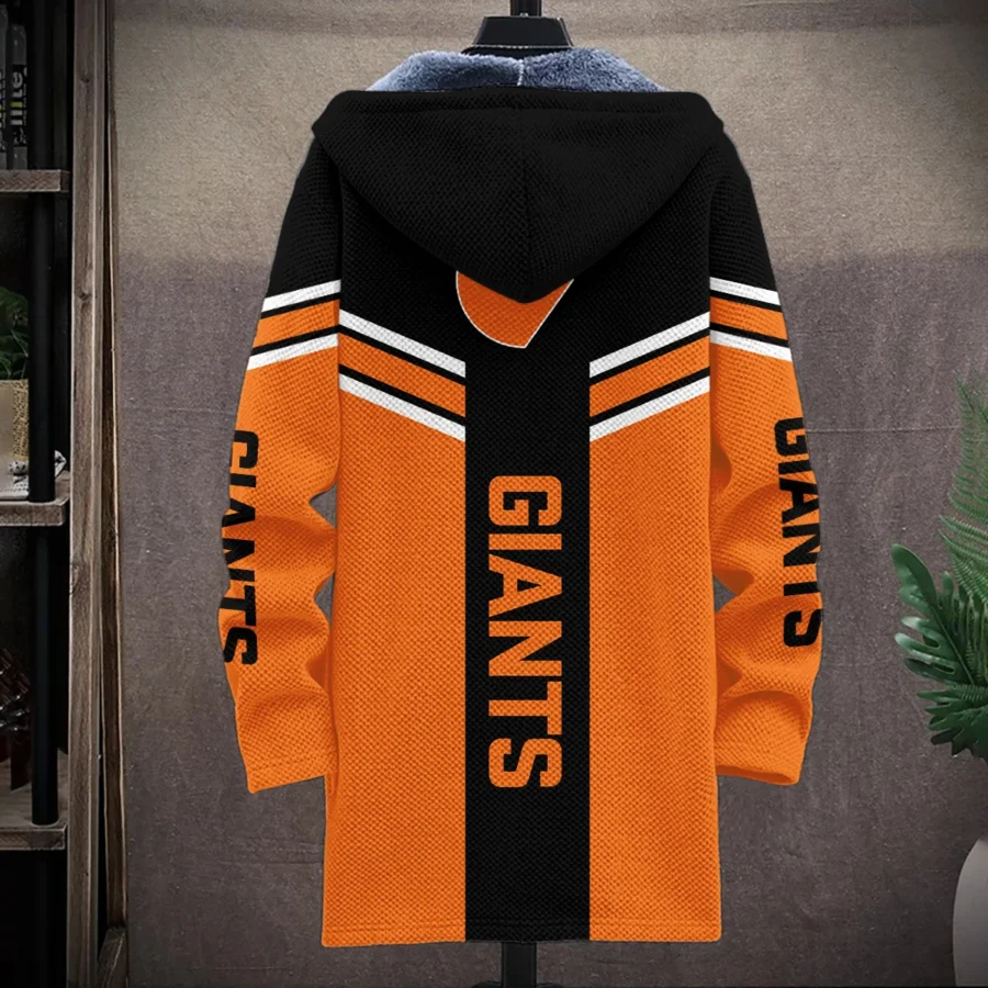 GWS Giants Australian Football League Exclusive Logo Fleece Windbreaker HOAFL240525FW01GWS - Image 2