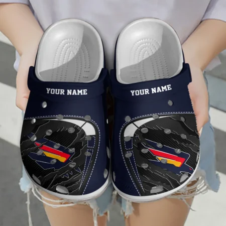 Adelaide Crows Australian Football League Exclusive Logo Crocs HOVA210525AFL07ADEL