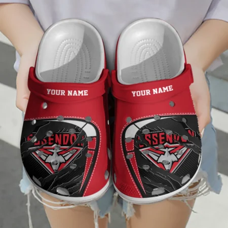 Essendon Bombers Australian Football League Exclusive Logo Crocs HOVA210525AFL07ESS
