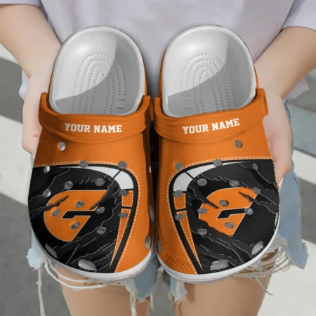 GWS Giants Australian Football League Exclusive Logo Crocs HOVA210525AFL07GWS