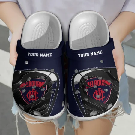 Melbourne Demons Australian Football League Exclusive Logo Crocs HOVA210525AFL07MELB