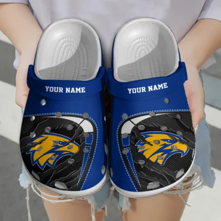 West Coast Eagles Australian Football League Exclusive Logo Crocs HOVA210525AFL07WCE