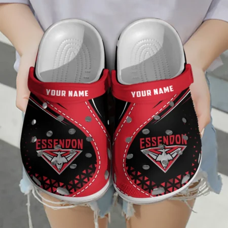 Essendon Bombers Australian Football League Exclusive Logo Crocs HOVA210525AFL08ESS