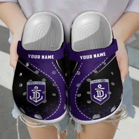 Fremantle Dockers Australian Football League Exclusive Logo Crocs HOVA210525AFL08FRE