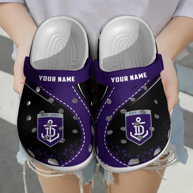 Fremantle Dockers Australian Football League Exclusive Logo Crocs HOVA210525AFL08FRE