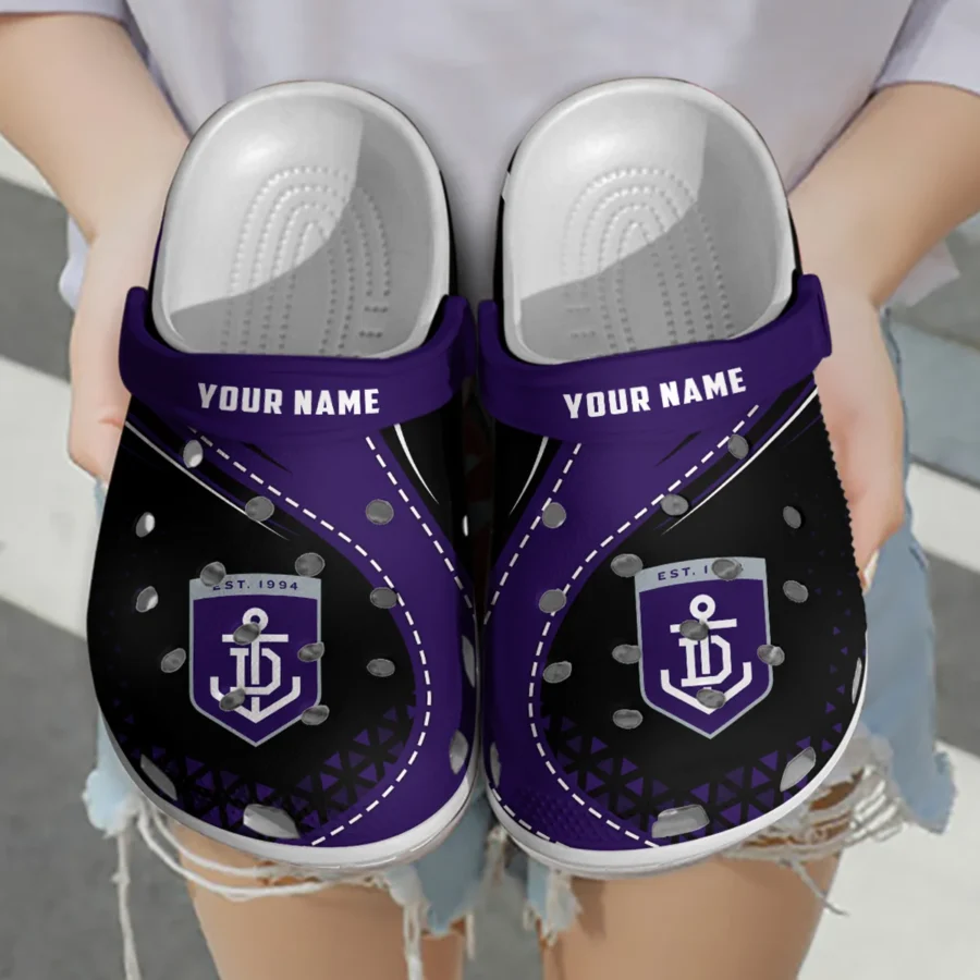 Fremantle Dockers Australian Football League Exclusive Logo Crocs HOVA210525AFL08FRE