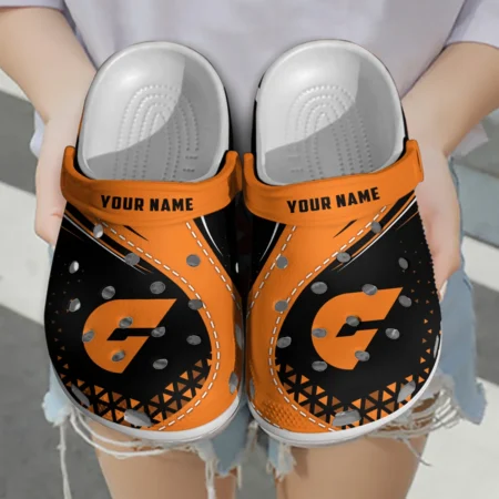 GWS Giants Australian Football League Exclusive Logo Crocs HOVA210525AFL08GWS