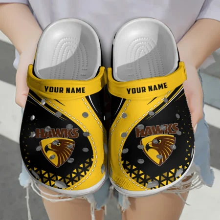 Hawthorn Hawks Australian Football League Exclusive Logo Crocs HOVA210525AFL08HAW