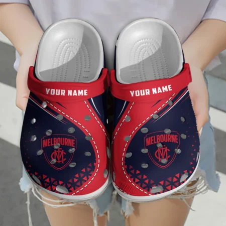 Melbourne Demons Australian Football League Exclusive Logo Crocs HOVA210525AFL08MELB