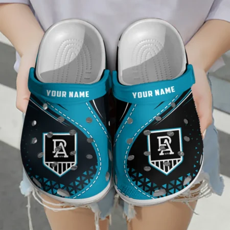 Port Adelaide Power Australian Football League Exclusive Logo Crocs HOVA210525AFL08PORT