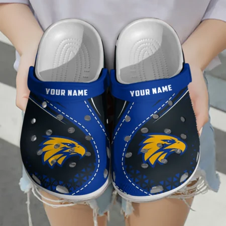 West Coast Eagles Australian Football League Exclusive Logo Crocs HOVA210525AFL08WCE