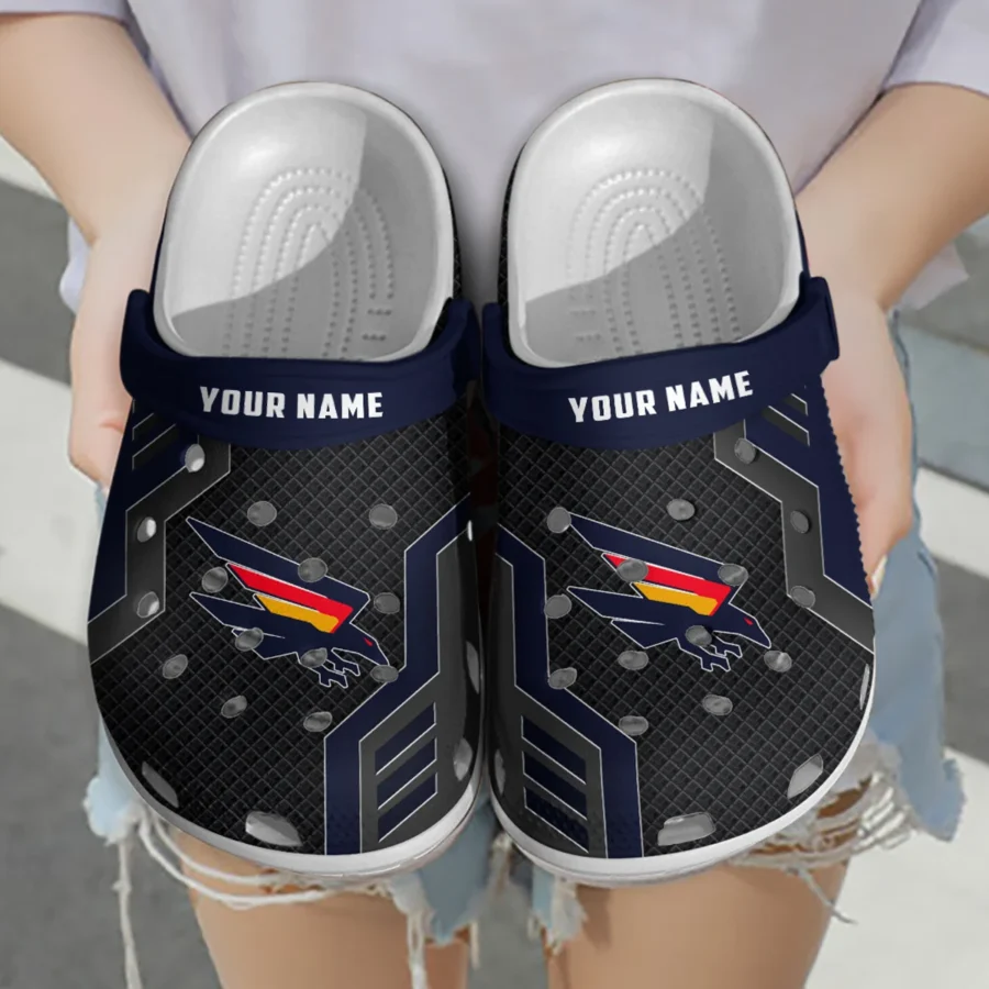 Adelaide Crows Australian Football League Exclusive Logo Crocs HOVA210525AFL09ADEL