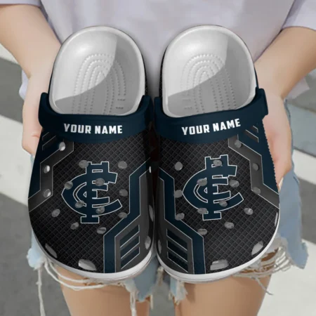 Carlton Blues Australian Football League Exclusive Logo Crocs HOVA210525AFL09CARL