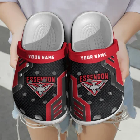 Essendon Bombers Australian Football League Exclusive Logo Crocs HOVA210525AFL09ESS